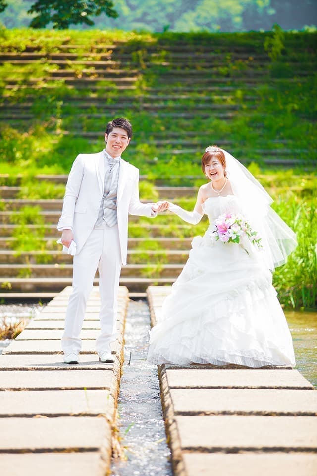フォトウエディング、結婚記念写真
