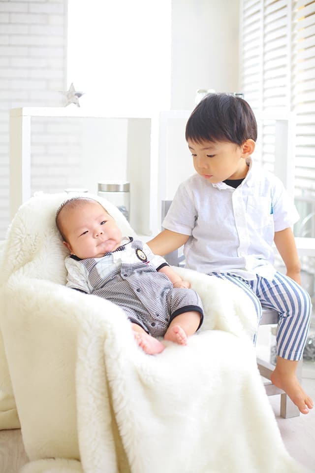 お宮参り、100日記念撮影：Fuji photo studio