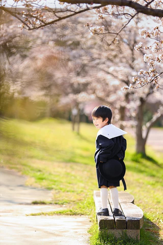 入園入学、卒園卒業の写真撮影
