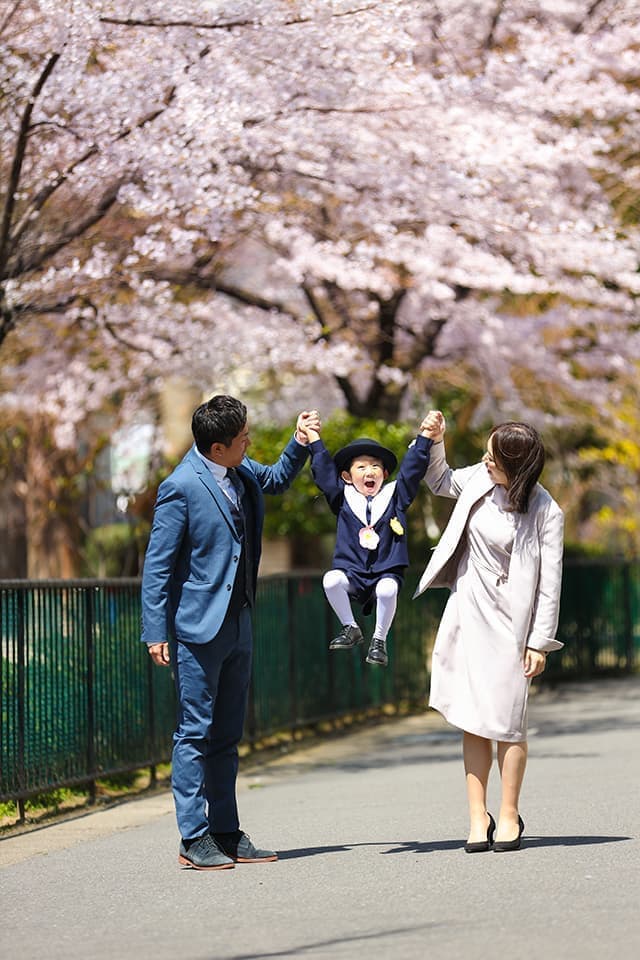 入園入学、卒園卒業の写真撮影