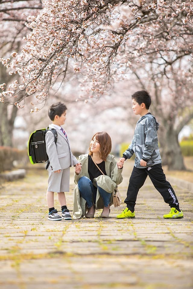 入園入学、卒園卒業の写真撮影