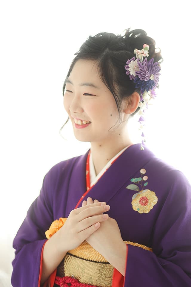 成人式写真撮影