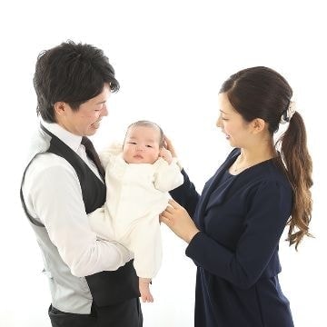 お宮参り・100日記念の撮影は福島県田村市の写真館フジフォトスタジオへ