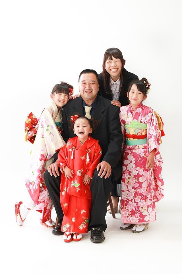 七五三の撮影：Fuji photo studio