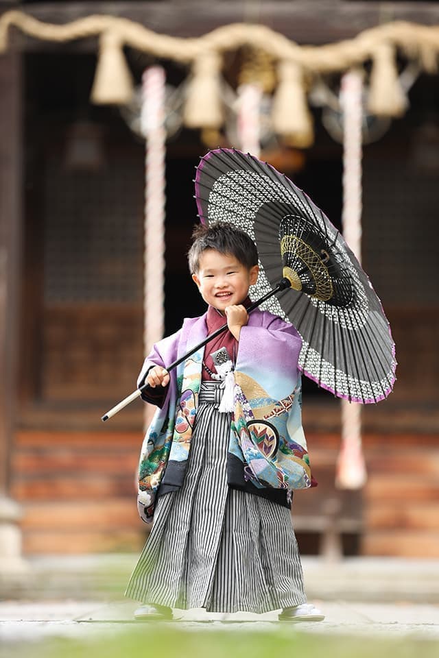 七五三の撮影：Fuji photo studio