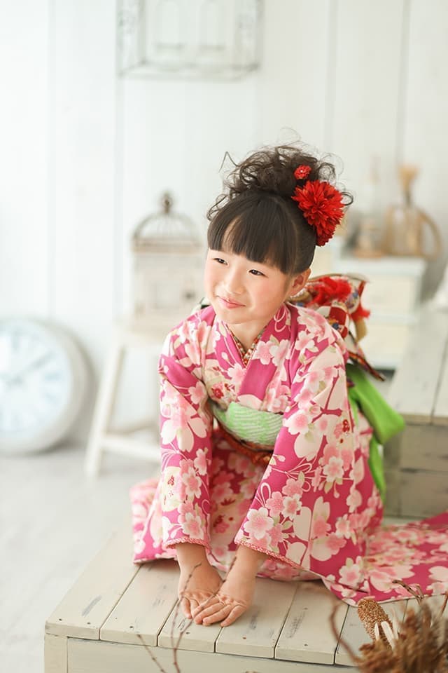 七五三の撮影：Fuji photo studio