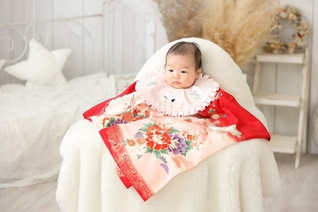 お宮参り、100日記念撮影：Fuji photo studio