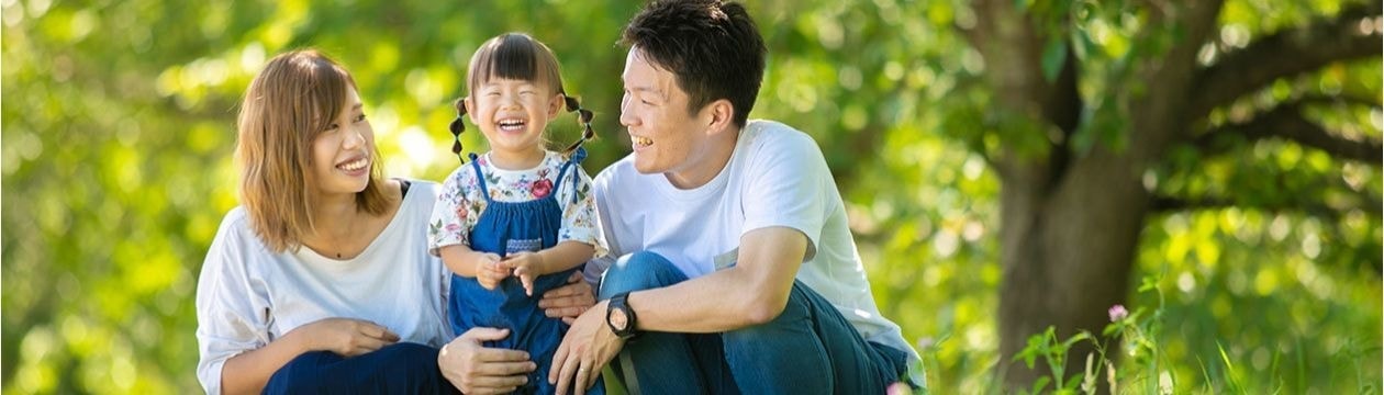 家族写真の撮影：Fuji photo studio
