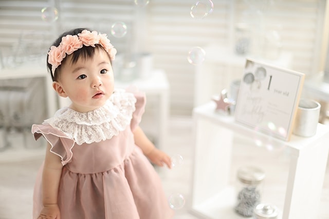 1stバースデー・1歳記念撮影：Fuji photo studio