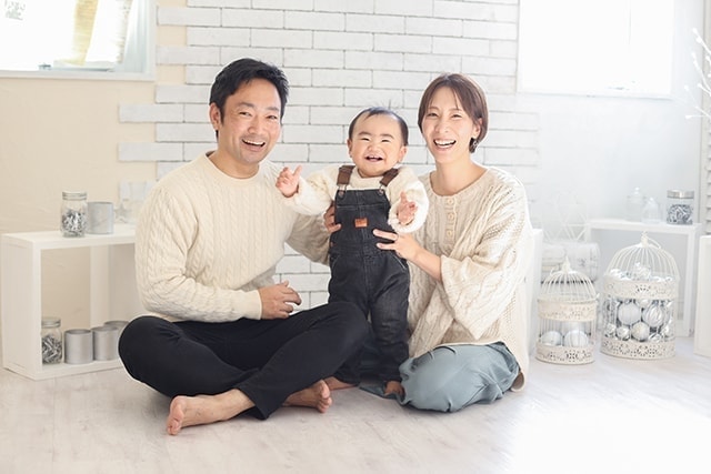 1stバースデー・1歳記念撮影：Fuji photo studio
