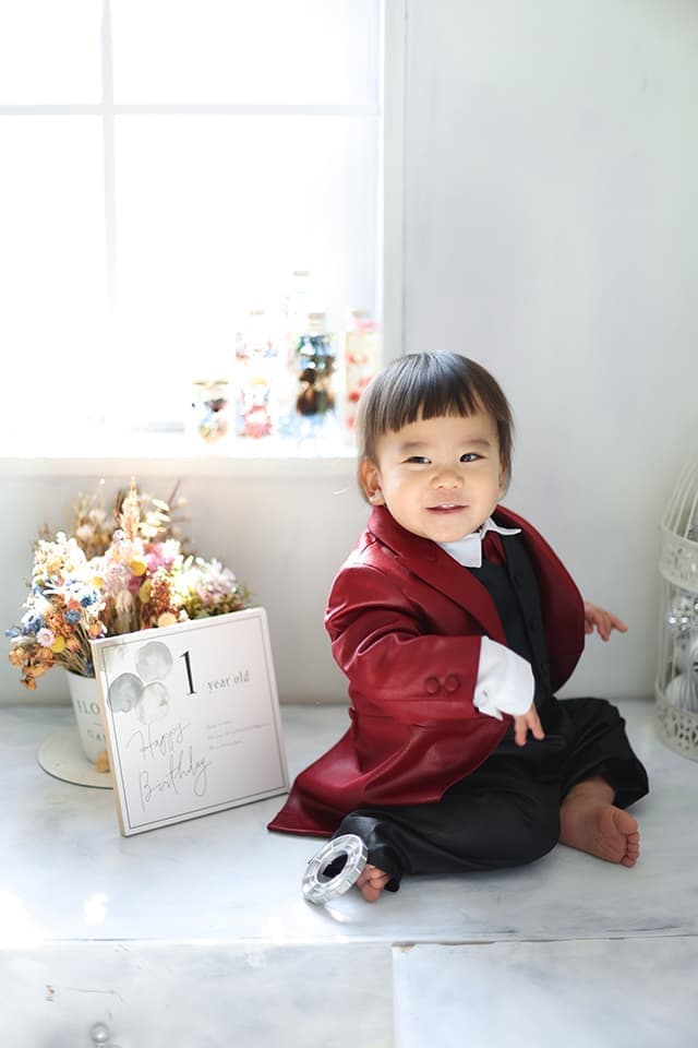 1stバースデー・1歳記念撮影：Fuji photo studio