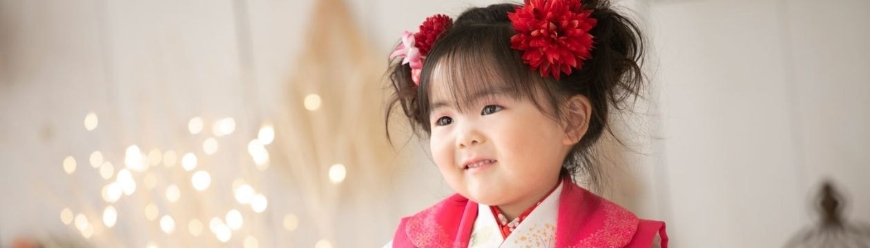 3歳女子着物貸衣装：Fuji photo studio