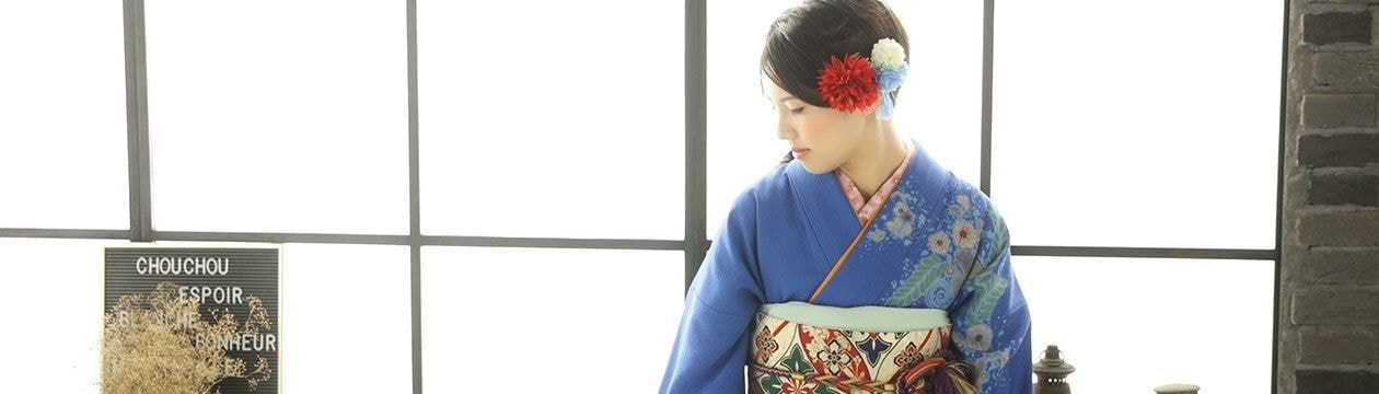 成人式用貸衣装：Fuji photo studio