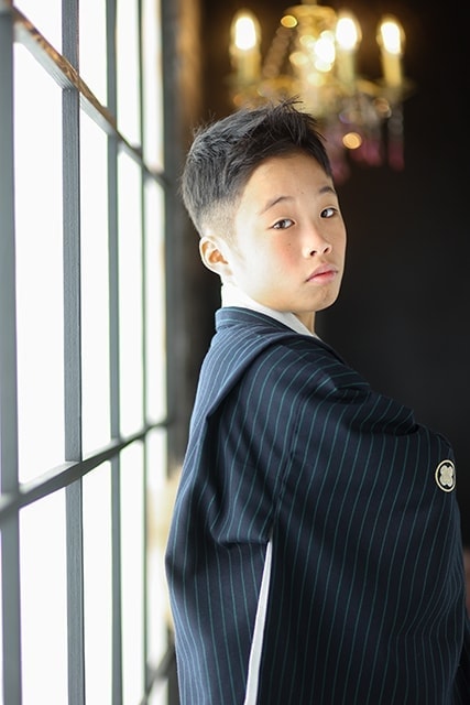 10歳記念・1／2成人式の撮影：福島県田村市船引町のフジフォトスタジオ冨士写真館