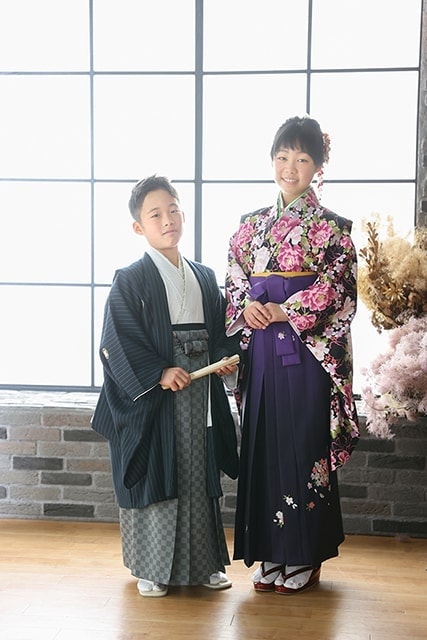 10歳記念・1／2成人式の撮影：福島県田村市船引町のフジフォトスタジオ冨士写真館