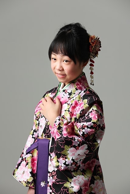 10歳記念・1／2成人式の撮影：福島県田村市船引町のフジフォトスタジオ冨士写真館