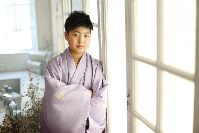 10歳記念・1／2成人式の撮影：福島県田村市船引町のフジフォトスタジオ冨士写真館