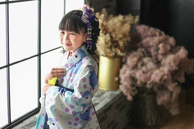 10歳記念・1／2成人式の撮影：福島県田村市船引町のフジフォトスタジオ冨士写真館