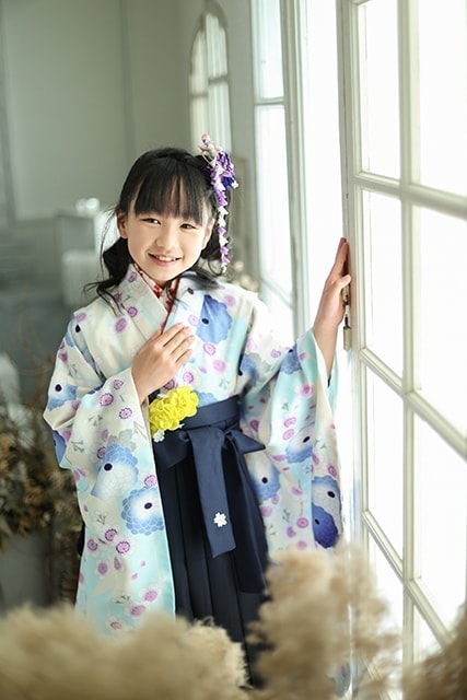 10歳記念・1／2成人式の撮影：福島県田村市船引町のフジフォトスタジオ冨士写真館