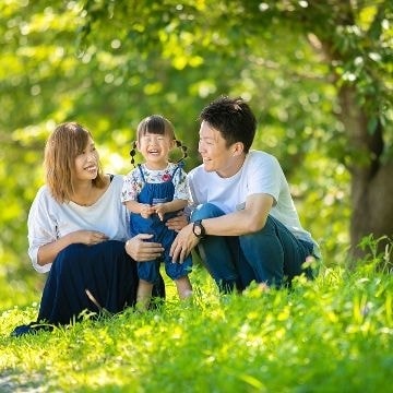 家族写真の撮影は福島県田村市の写真館フジフォトスタジオへ