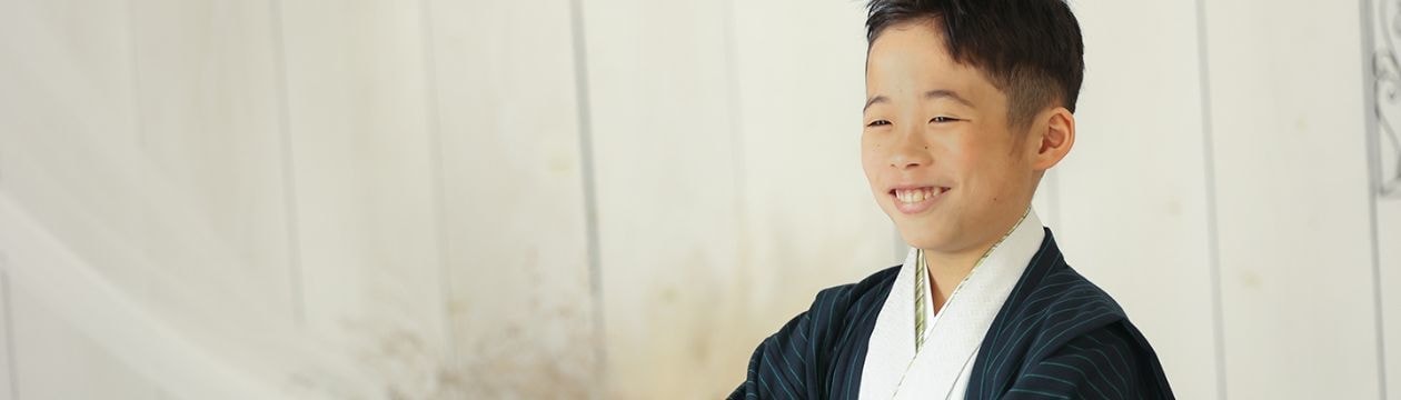 ジュニア男子着物貸衣装：Fuji photo studio